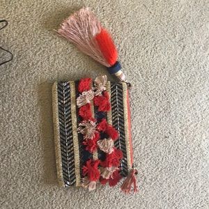 Beaded clutch from Anthropologie